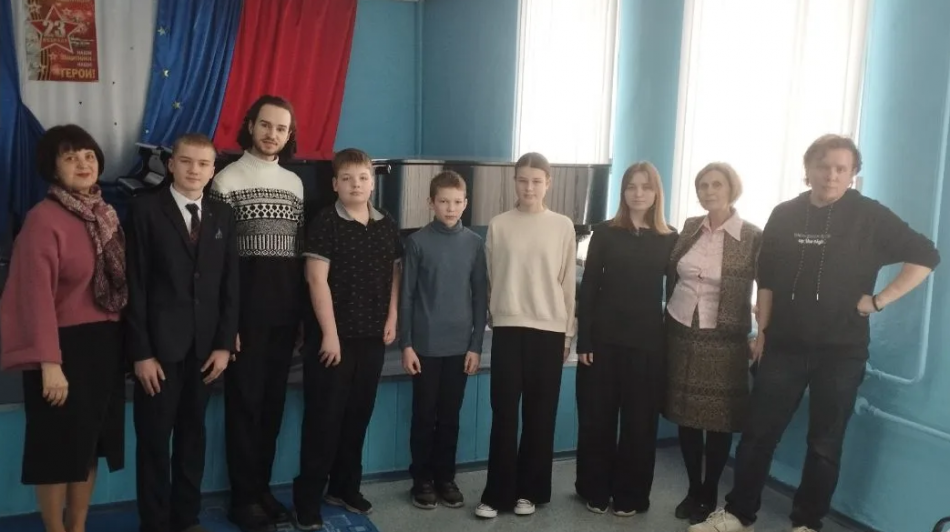 Общая фотография участников олимпиады