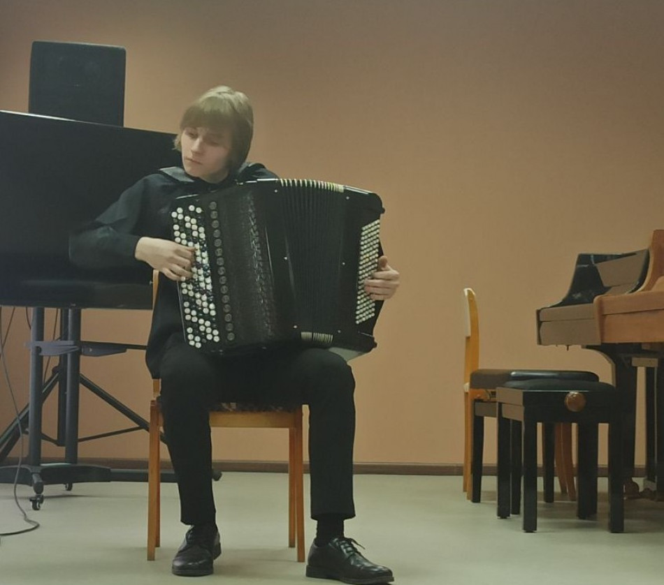 Выступление Голубева Арсения
